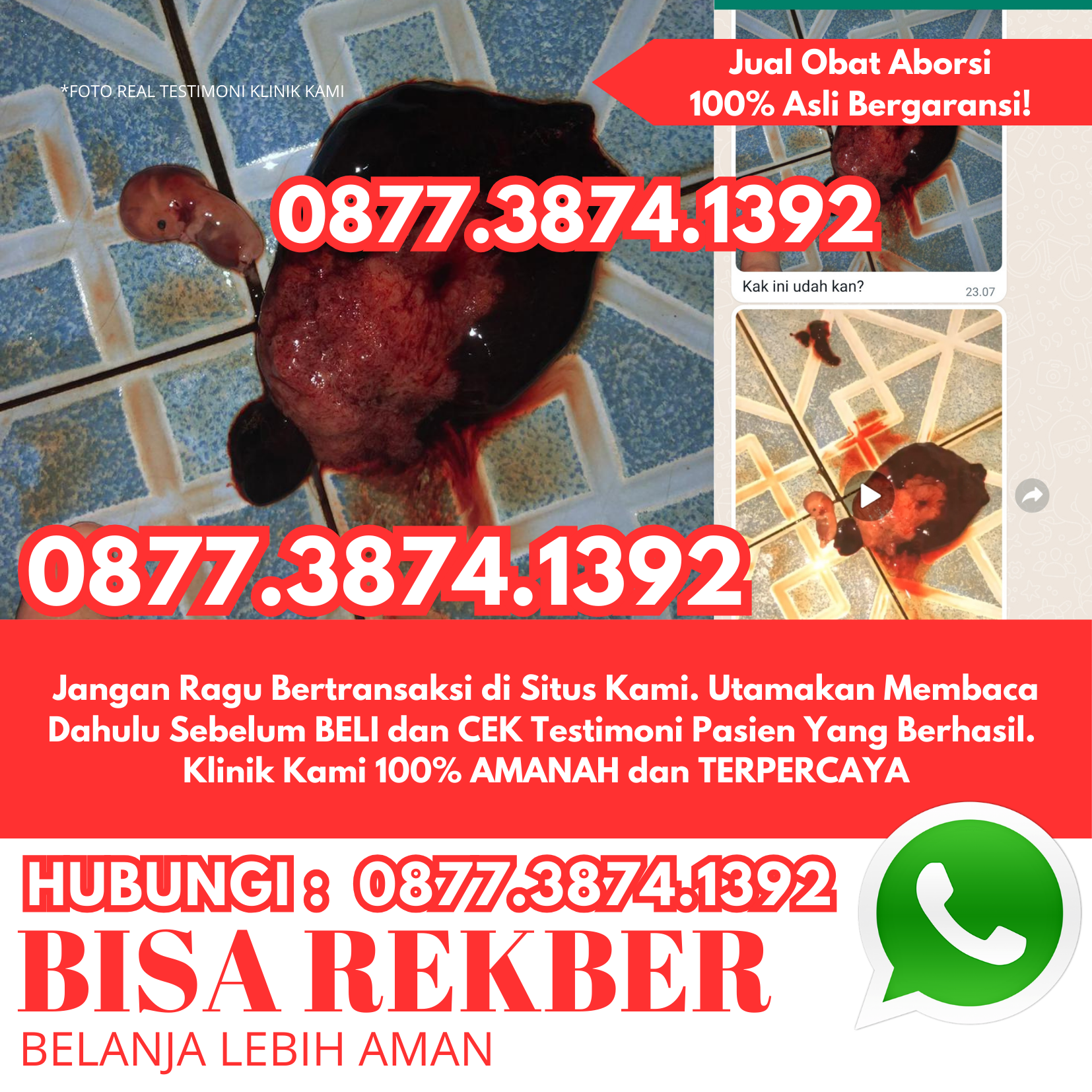 Wa[087738741392] Jual Obat Aborsi Cytotec | Obat Penggugur Kandungan Asli Di Magetan 