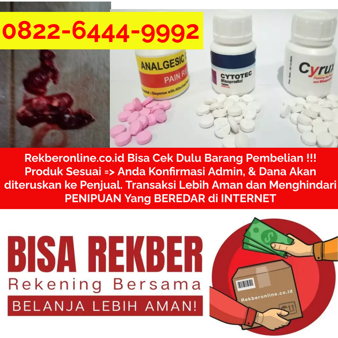 Jual Cytotec Misoprostol 082264449992