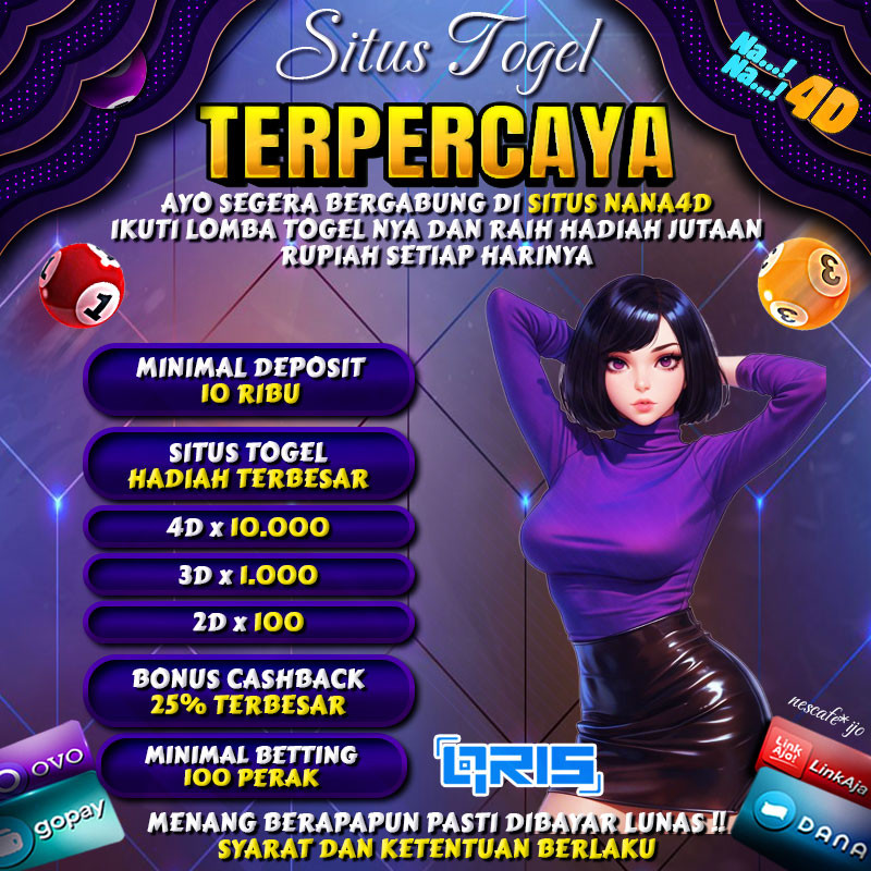 NANA4D Agen Bandar Togel Resmi Dan Terpercaya 2024 Pasti Dibayar